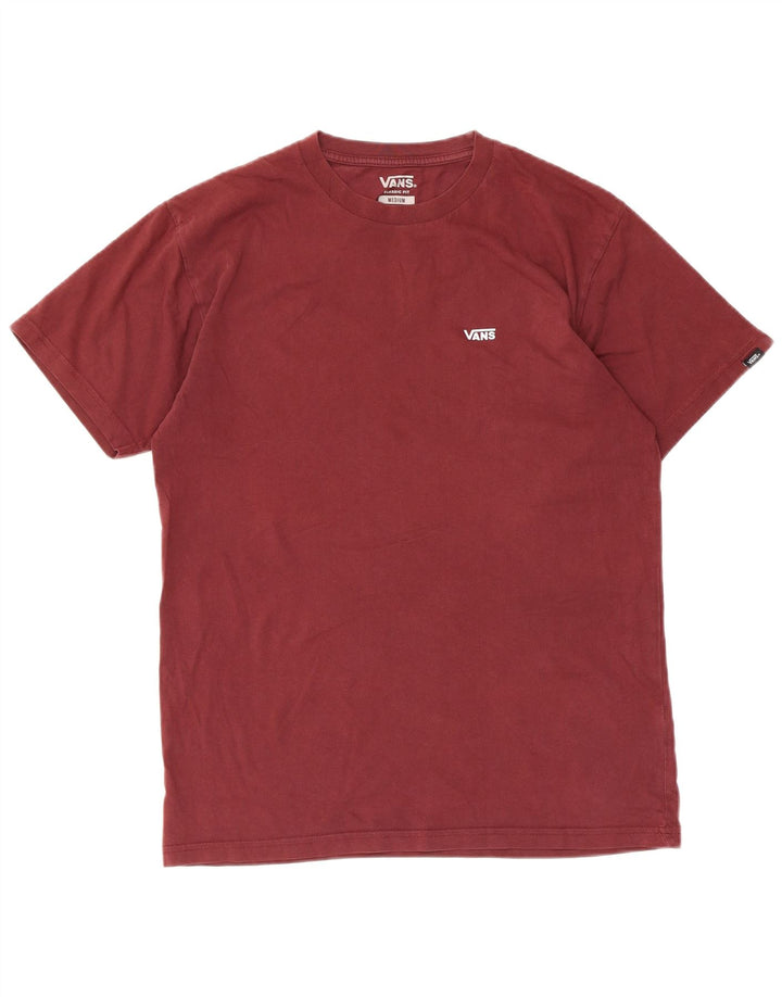 Camiseta Vans Masculina Classic Fit Top Médio Marrom Algodão