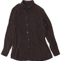 Blusa feminina vintage UK 12 média preta