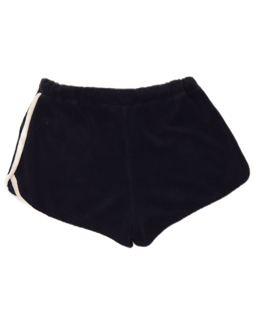 Shorts esportivo feminino Fila pequeno algodão azul marinho