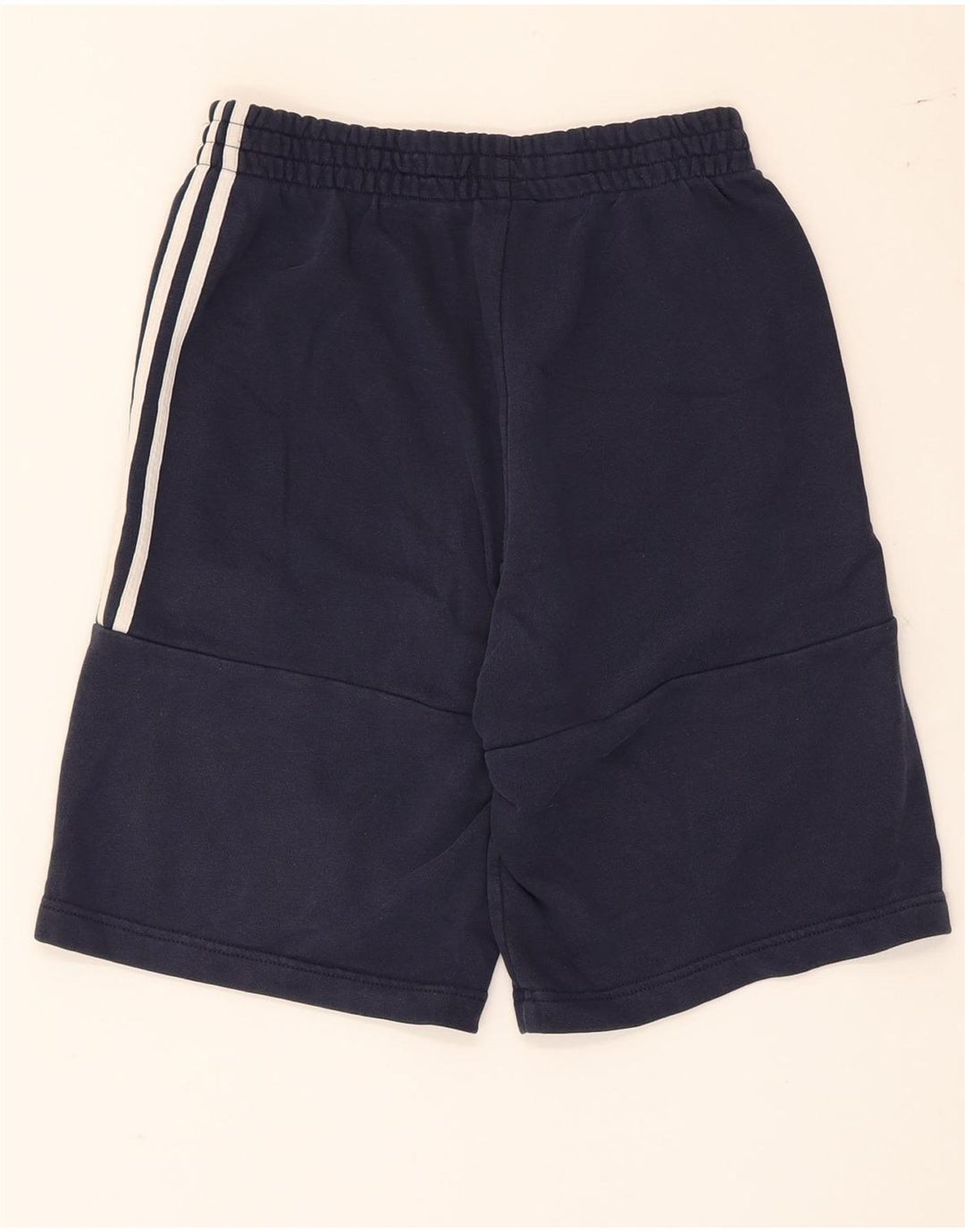 Shorts esportivos masculinos Adidas pequeno algodão azul marinho