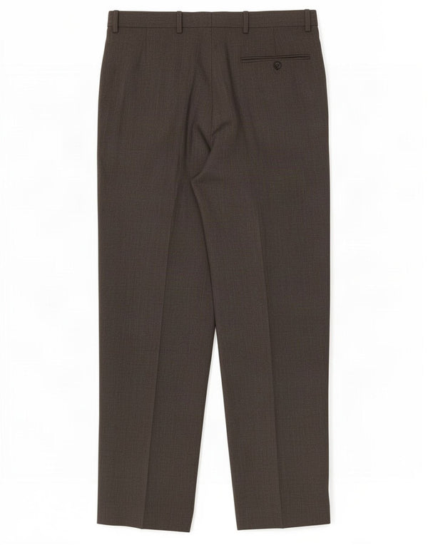 Calça masculina Marks & Spencer Pegged Suit W34 L30 cinza poliéster