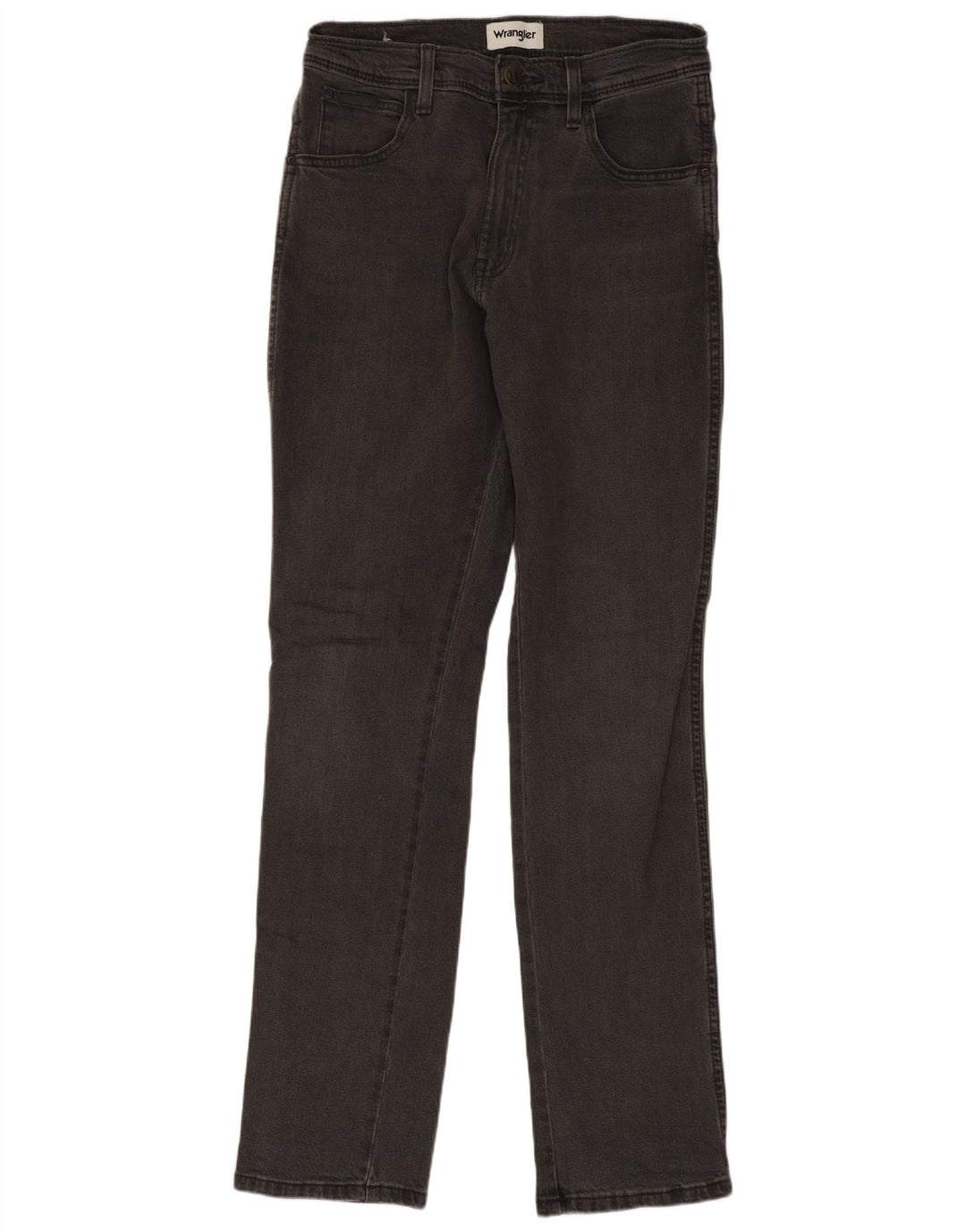 Wrangler Masculino Texas Slim Jeans W30 L32 Cinza Algodão