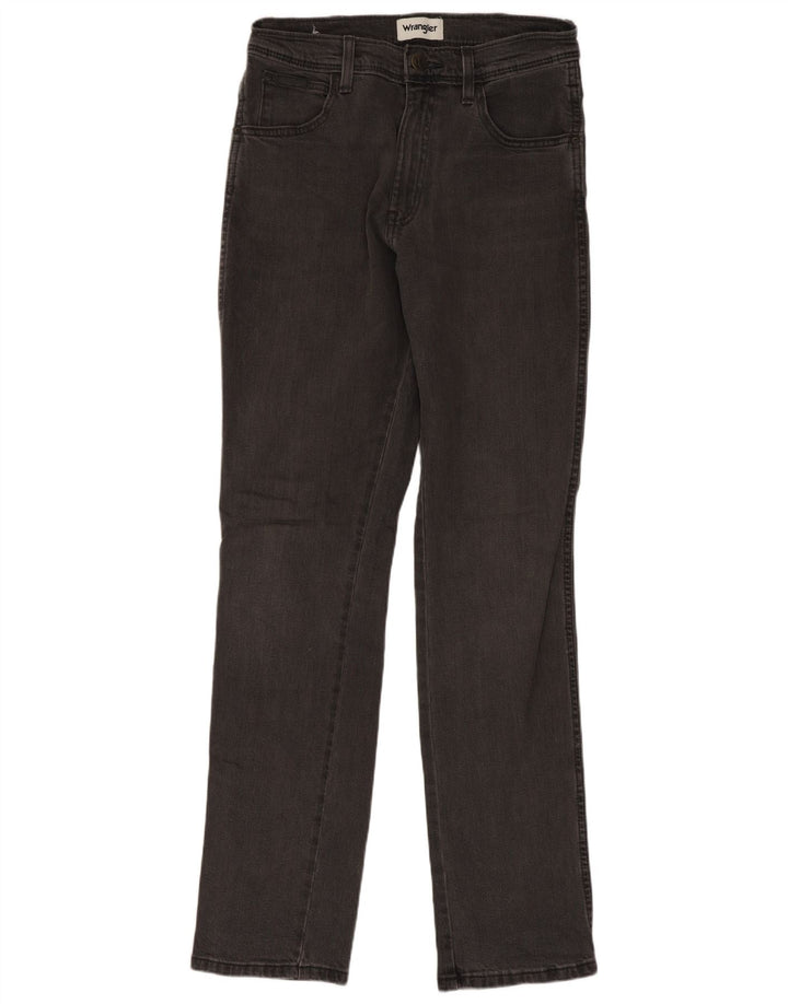 Wrangler Masculino Texas Slim Jeans W30 L32 Cinza Algodão