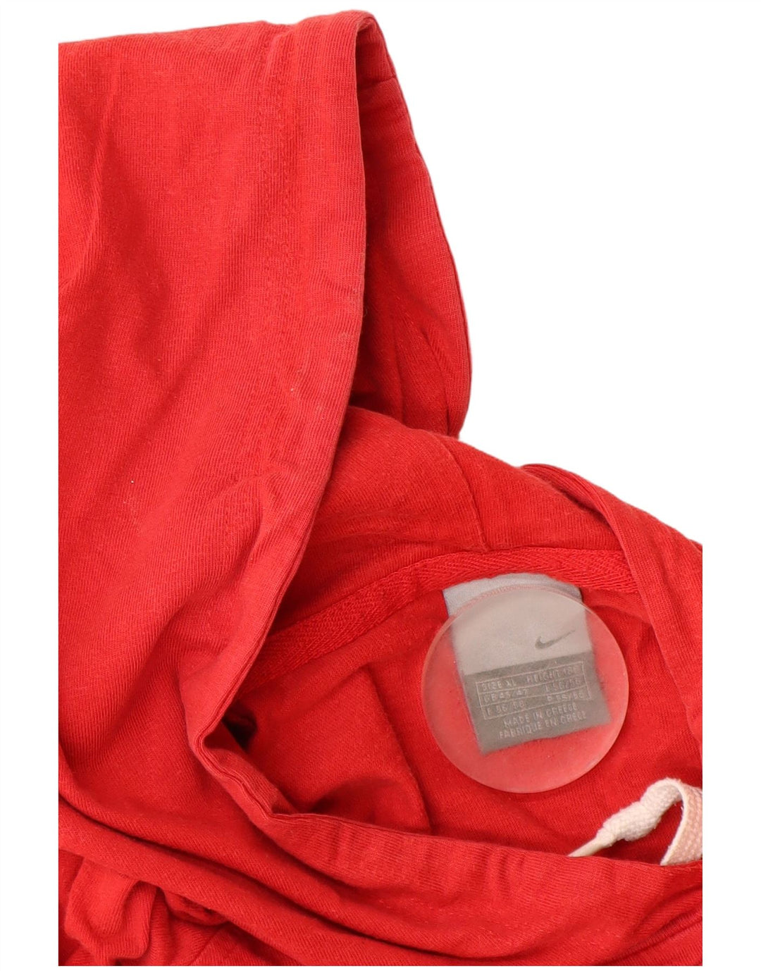 NIKE Masculino Air Graphic Hoodie Jumper UK 45/47 XL Algodão Vermelho