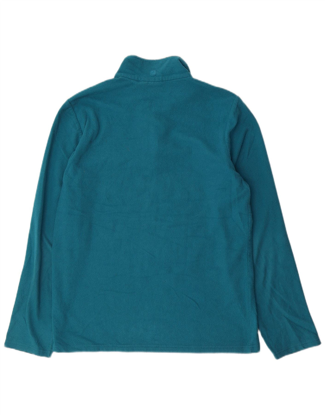 MOUNTAIN WAREHOUSE Suéter masculino de lã com zíper e gola média azul poliéster