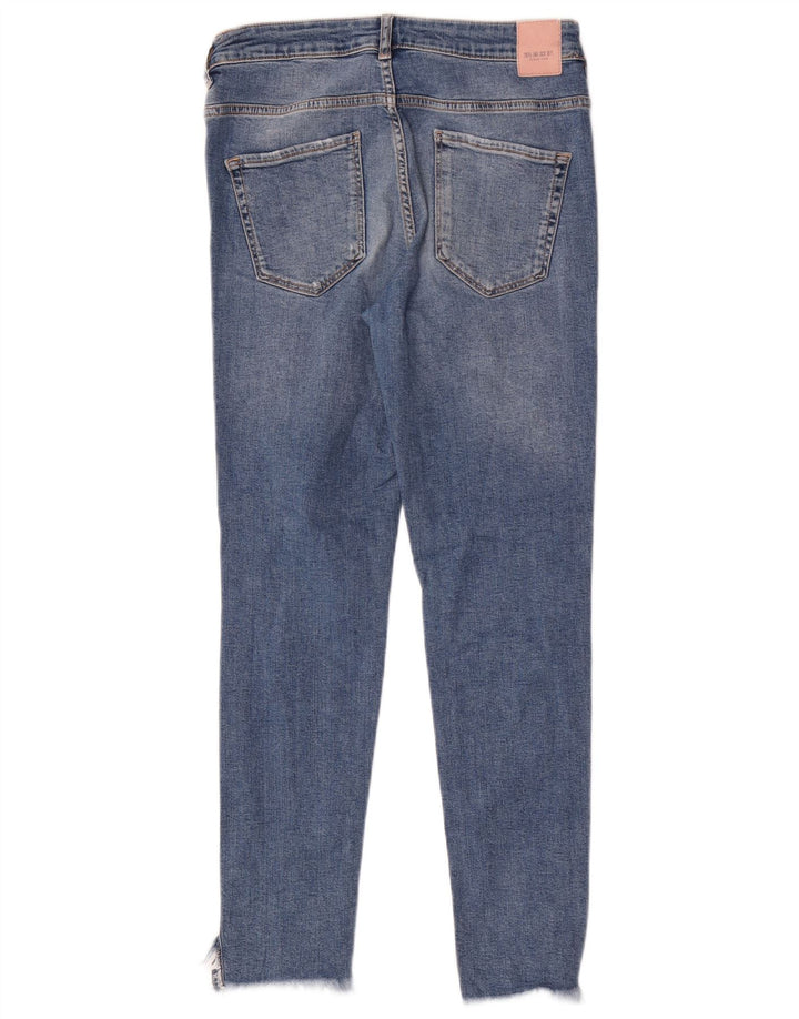 Calça jeans skinny feminina Zara EU 40 médio W30 L27 azul