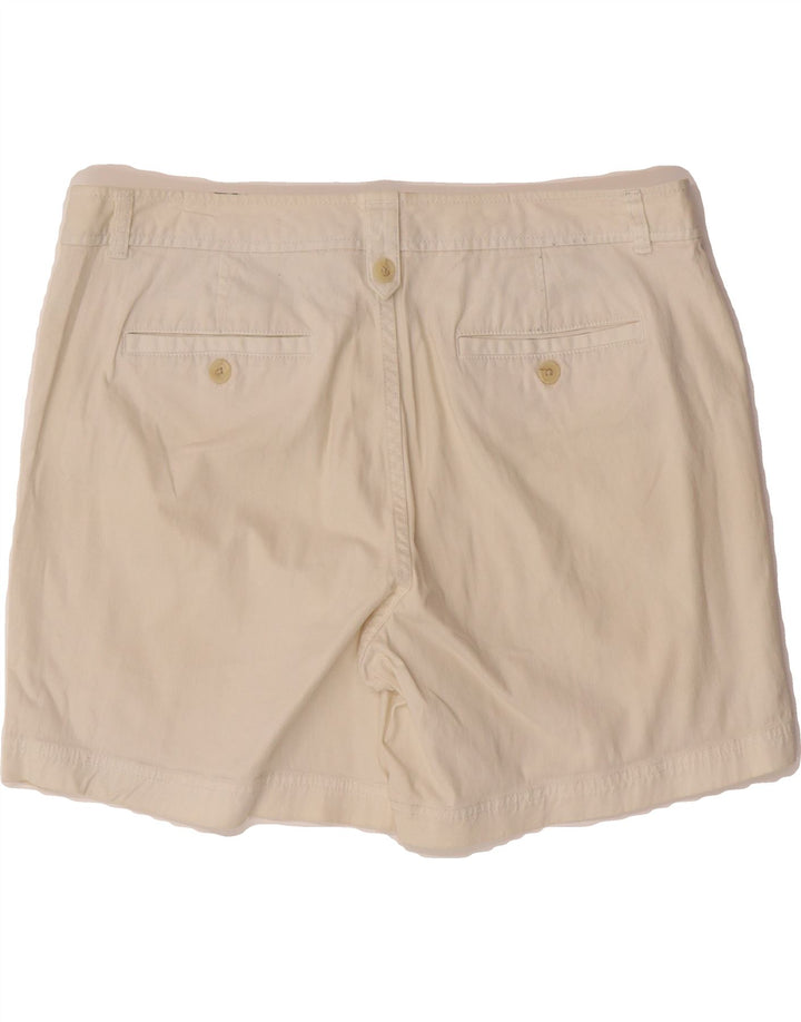 DOCKERS Womens Chino Shorts US 14 XL W36 Off White Cotton Vintage Dockers and Second-Hand Dockers from Messina Hembry 