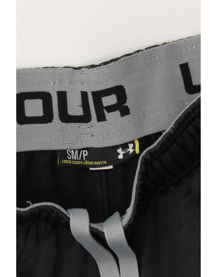 Calça de treino feminina UNDER ARMOUR UK 8 pequena preta