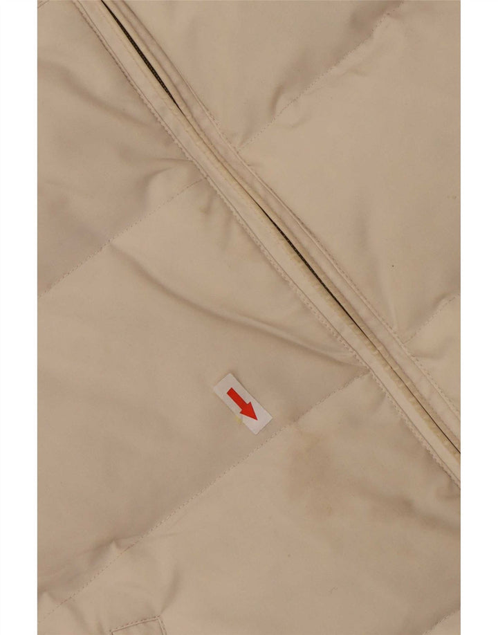 Colete acolchoado masculino Woolrich UK 38 médio branco