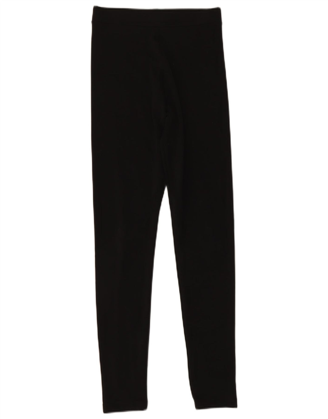 ADIDAS Womens Graphic Leggings UK 10 Pequeno Poliéster Preto