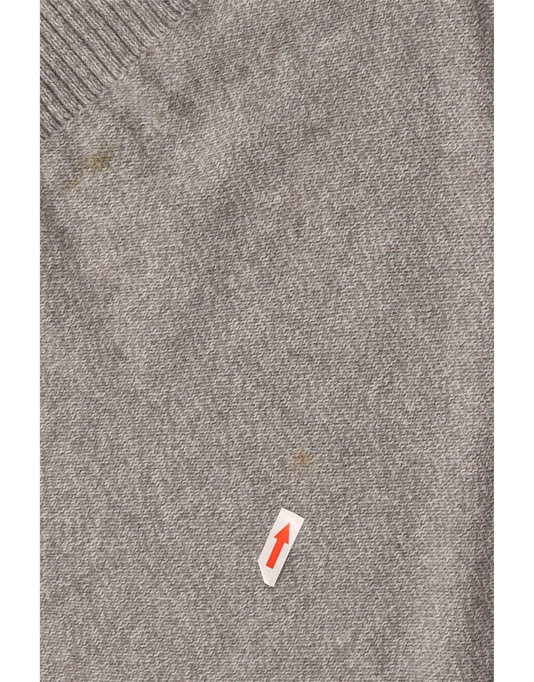 Suéter masculino Jack & Jones com zíper e gola pequena de algodão cinza