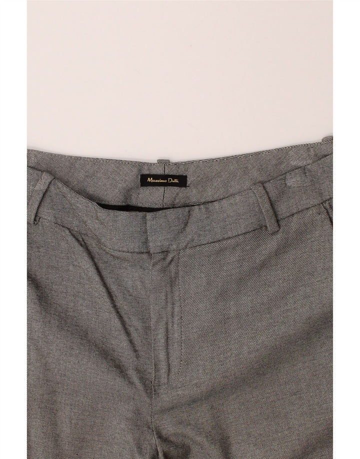 MASSIMO DUTTI Womens Slim Chino Trousers EU 40 Medium W30 L27 Grey Modal Vintage Massimo Dutti and Second-Hand Massimo Dutti from Messina Hembry 