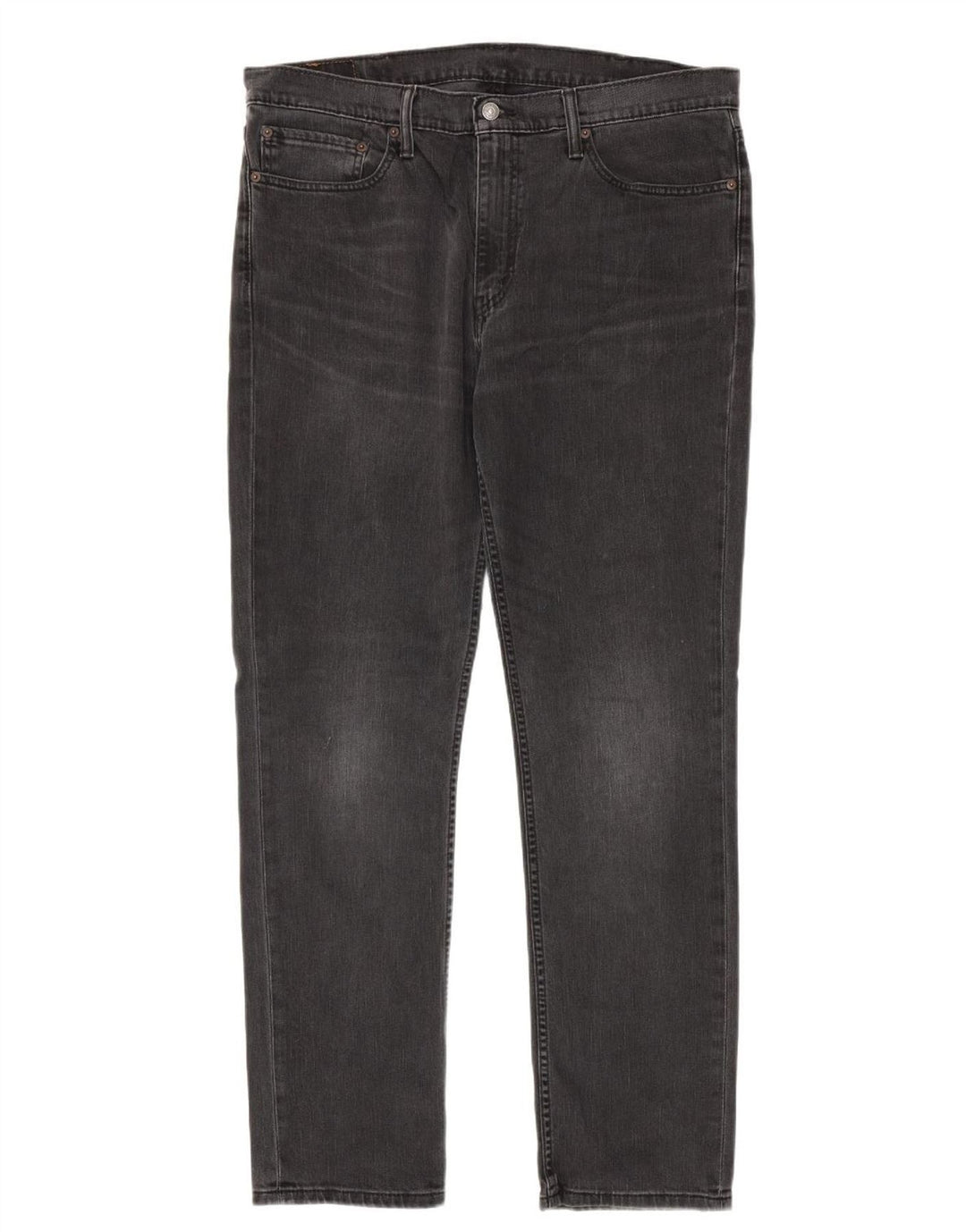 Levi's Masculino 511 Slim Jeans W38 L34 Algodão Preto
