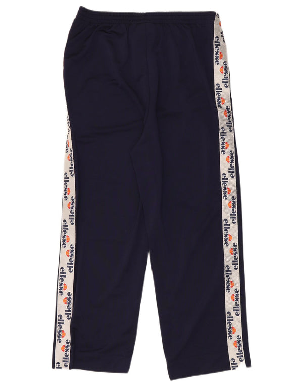Calça feminina Ellesse com estampa gráfica UK 14 poliéster azul marinho médio