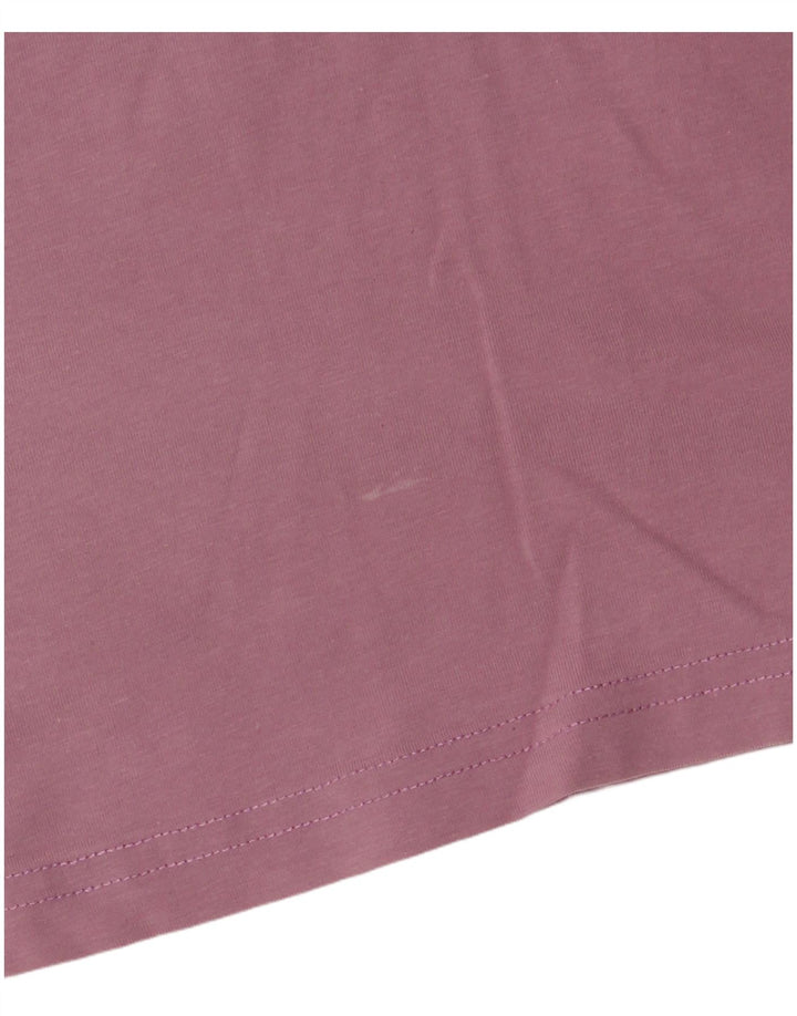 CHAMPION Top feminino Heritage Fit gráfico manga comprida UK 18 XL roxo