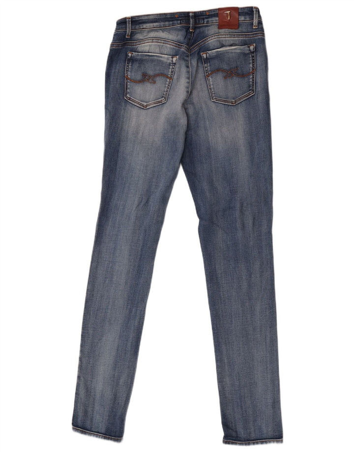 Jeans skinny feminino Trussardi W29 L32 azul