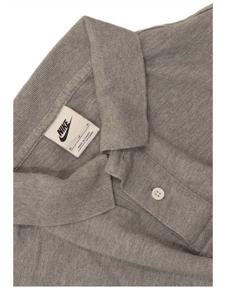 Camisa polo masculina Nike médio cinza manchado
