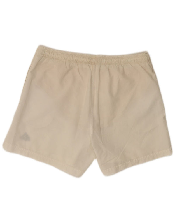 Adidas Mens Sport Shorts Médio Algodão Branco