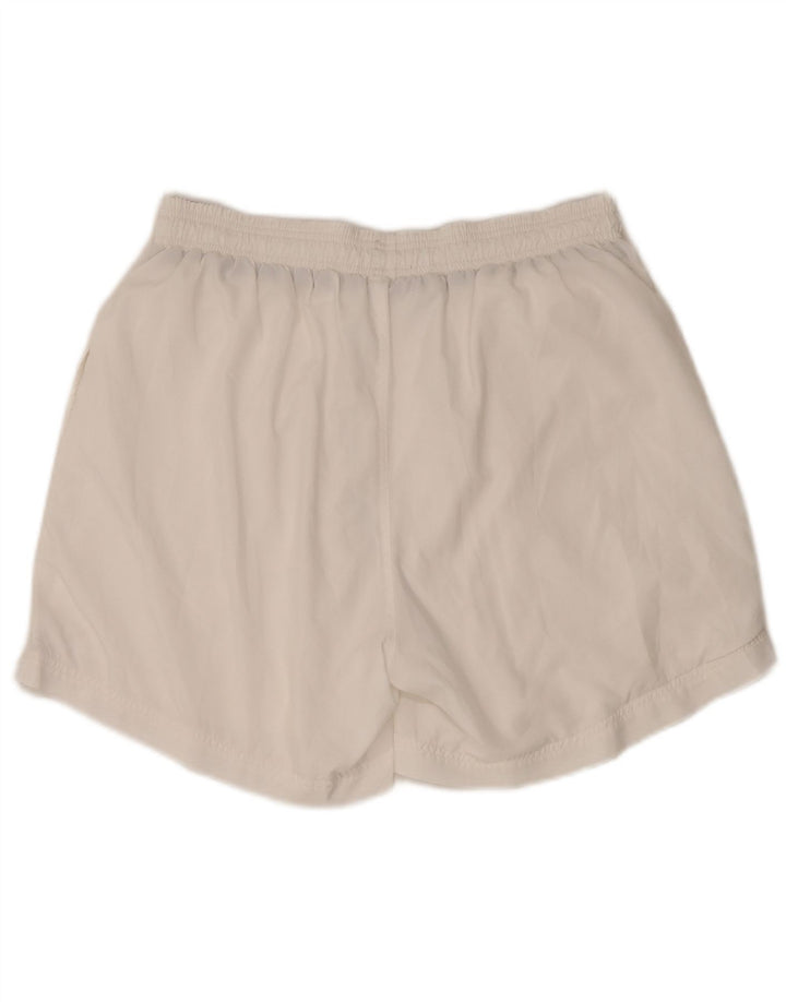 Shorts esportivos masculinos Puma grande poliéster branco