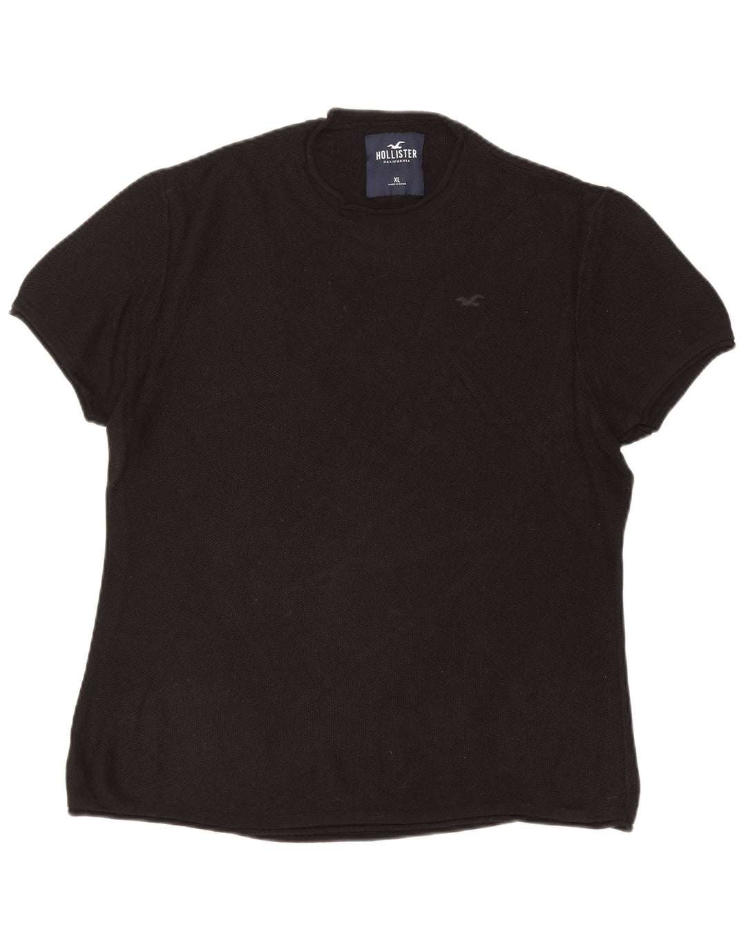 Camiseta masculina HOLLISTER XL preta