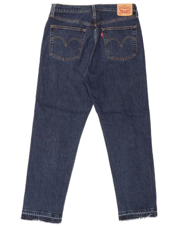 Levi's Masculino 501 Straight Jeans W30 L28 Azul Marinho Algodão