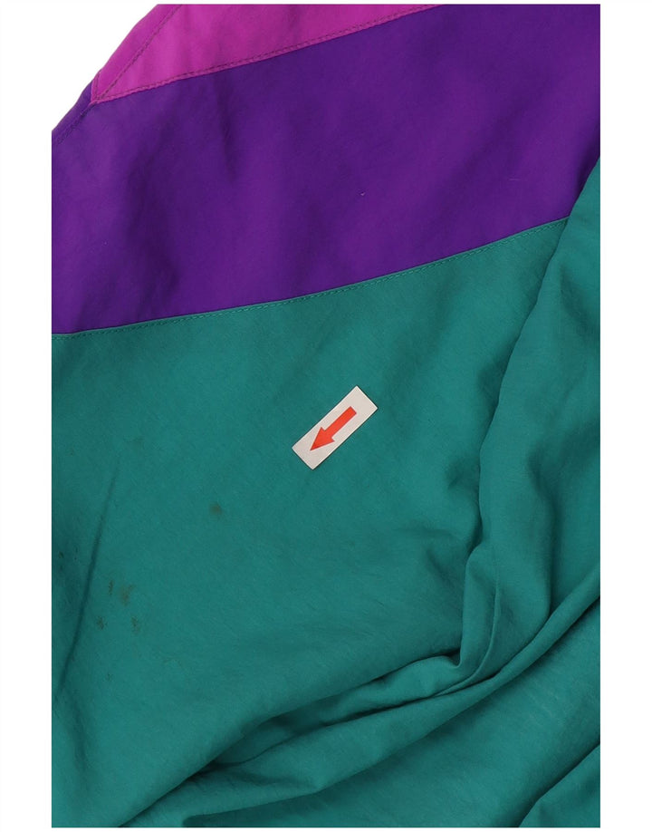 Fila Mens Full Tracksuit IT 54 XL Verde Colourblock Poliamida