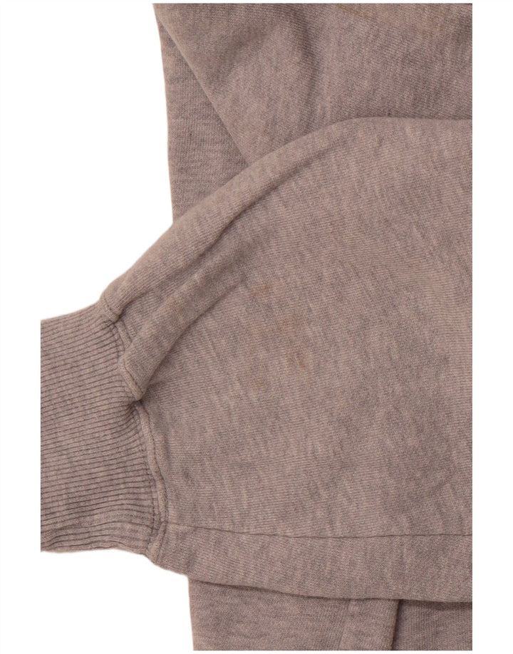 ADIDAS Mens Tracksuit Top Jacket UK 40/42 Médio Cinza Algodão