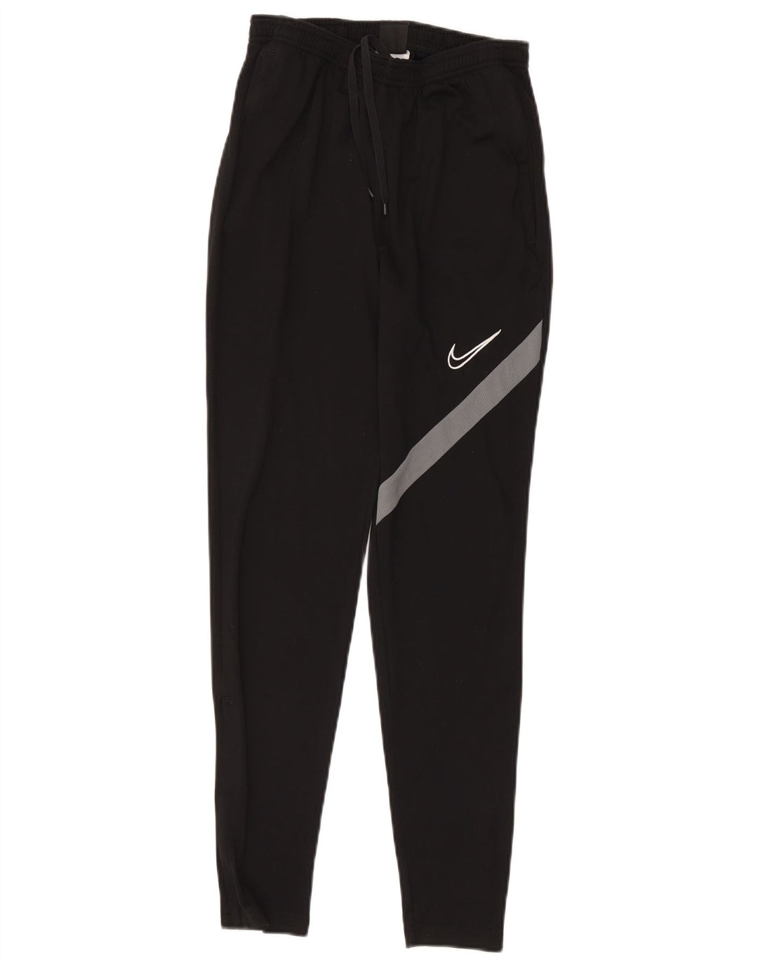 Calça esportiva feminina Nike Dri Fit Graphic UK 8 pequena preta poliéster