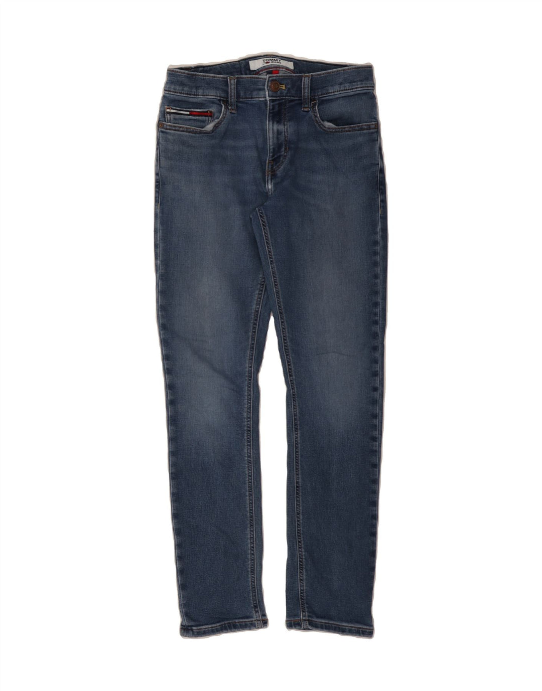 TOMMY HILFIGER Womens Slim Jeans W28 L29 Blue Vintage Tommy Hilfiger and Second-Hand Tommy Hilfiger from Messina Hembry 