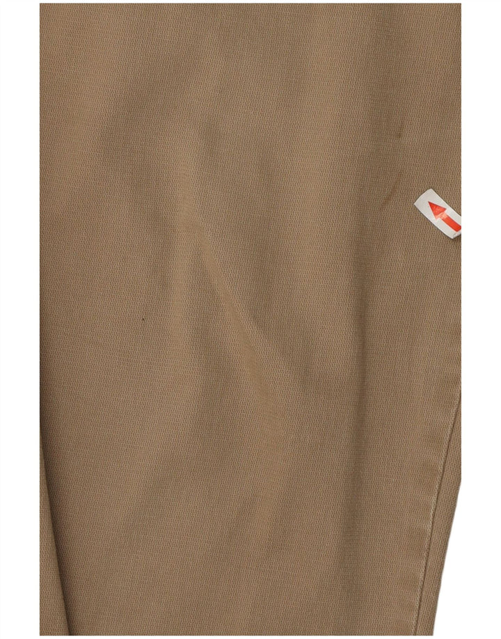 Wrangler Calça masculina reta casual W34 L30 marrom