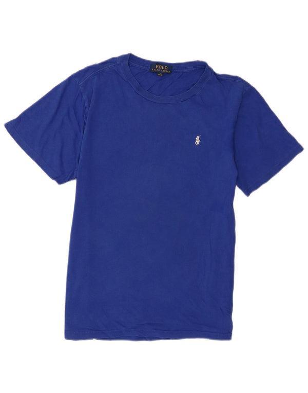 Camiseta Polo Ralph Lauren Meninos Top 14-15 Anos Grande Algodão Azul