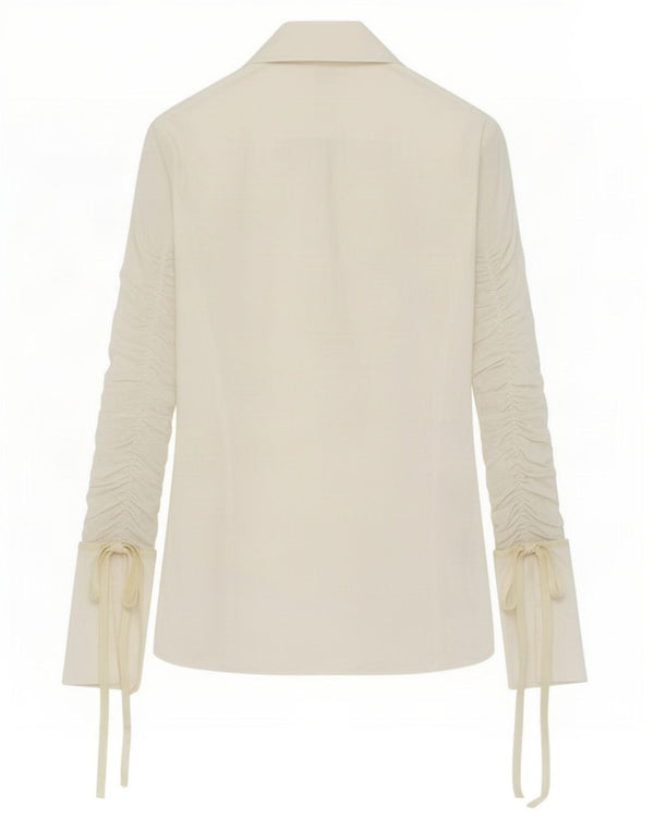 Blusa feminina Ferre UK 10 algodão branco pequeno