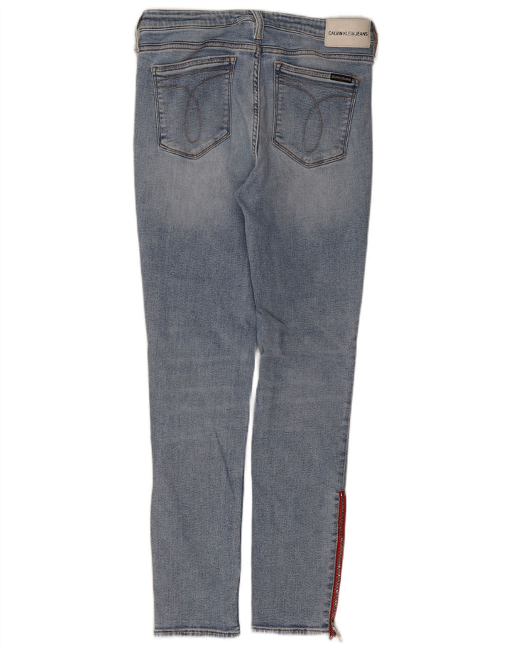 Calça jeans feminina CALVIN KLEIN W29 L28 azul algodão