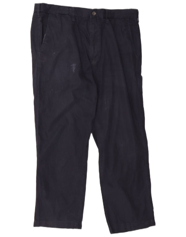 Calça Chino Masculina Marks & Spencer Blue Harbor Straight W38 L29 Azul Marinho
