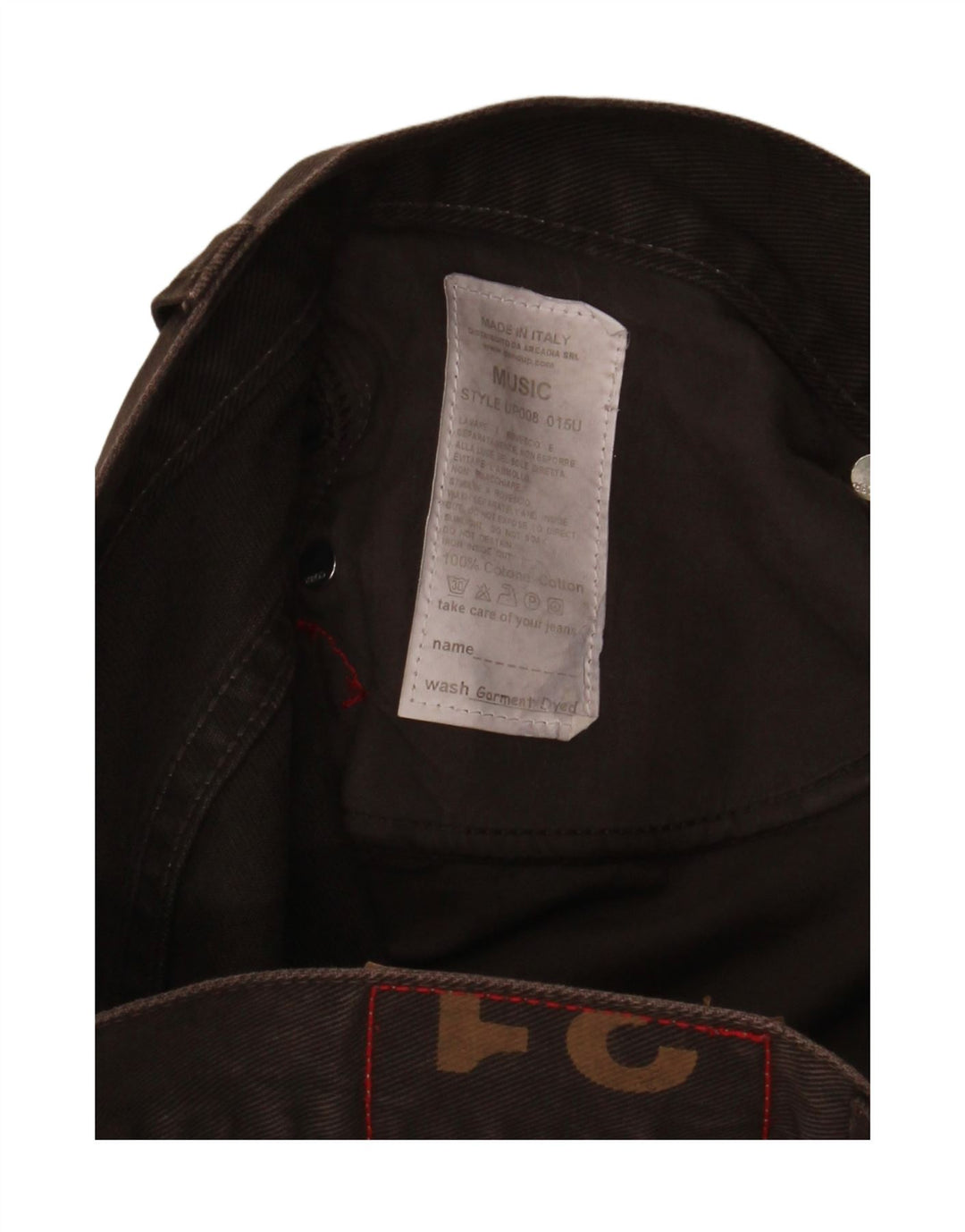 Dondup Mens Slim Jeans W31 L34 Marrom Algodão