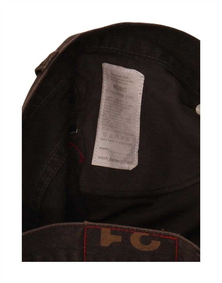 Dondup Mens Slim Jeans W31 L34 Marrom Algodão