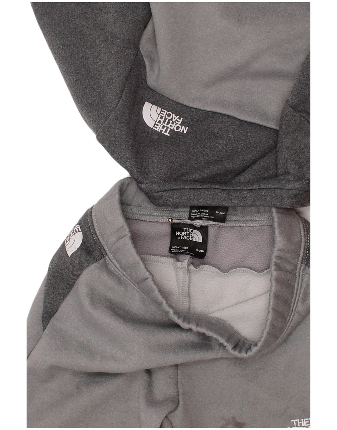 THE NORTH FACE Bebê Menino Treino Completo 18-24 Meses Cinza Colorblock