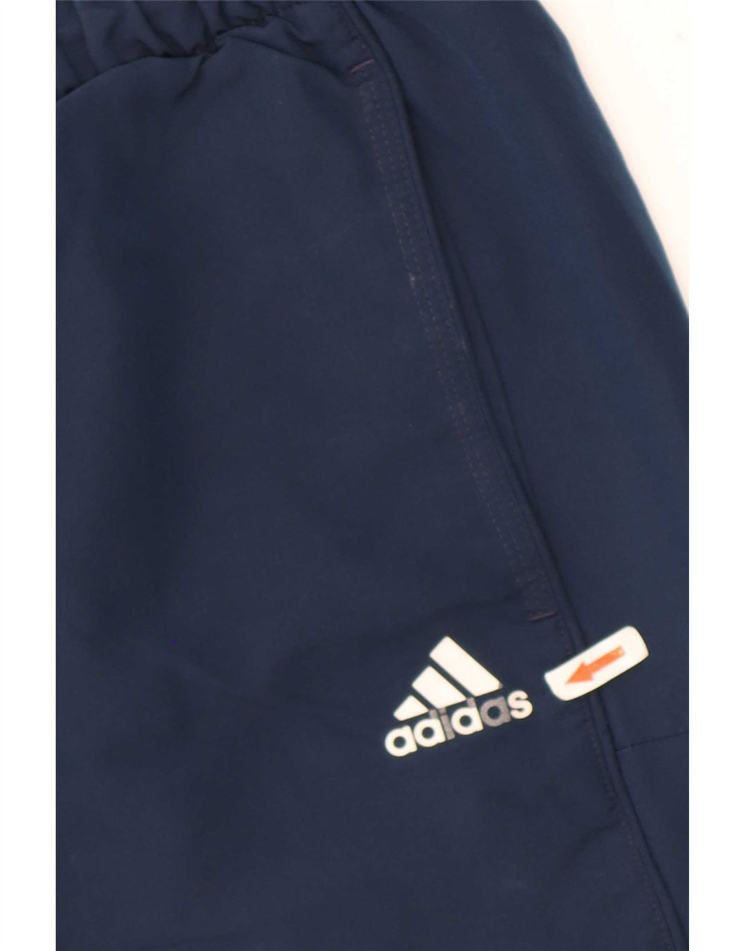 Shorts esportivos masculinos Adidas Climalite grandes poliéster azul marinho