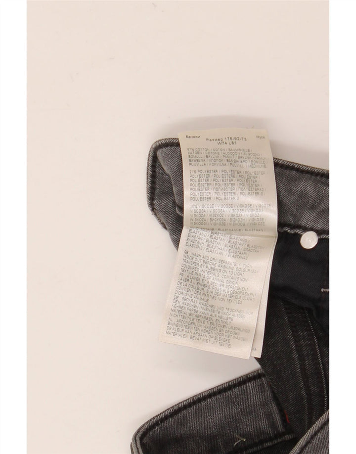 Lee Mens Malone Skinny Jeans W29 L32 Algodão Cinza