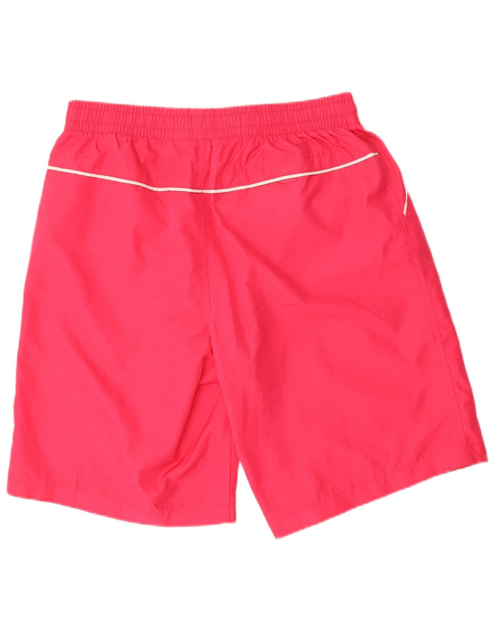 Shorts esportivos gráficos masculinos Nike grande poliéster rosa