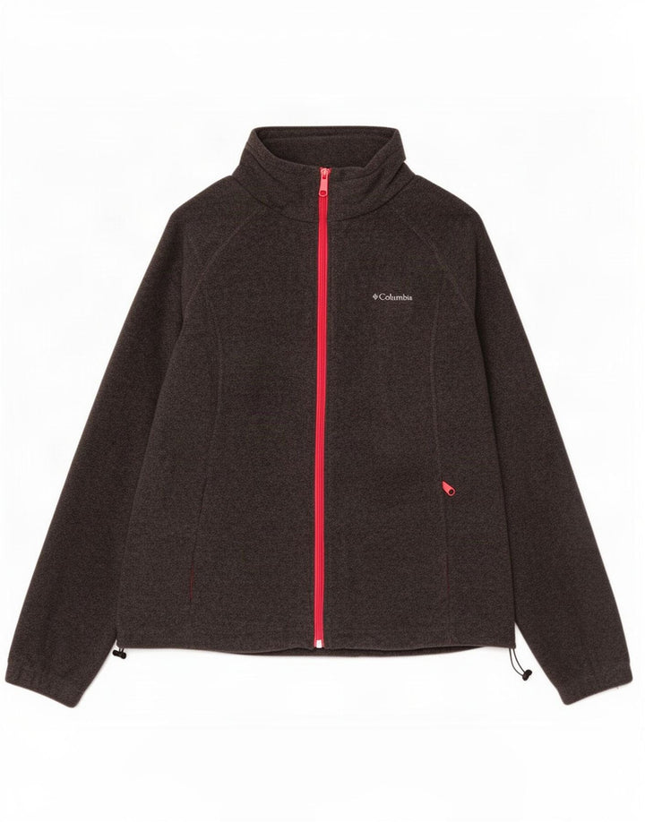 Jaqueta de lã feminina Columbia UK 18 XL cinza poliéster