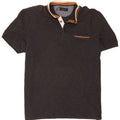 Camisa polo masculina Zara 2XL cinza