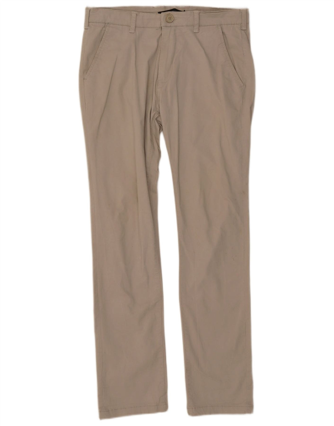 Calça Chino Slim Masculina French Connection W32 L31 Cinza