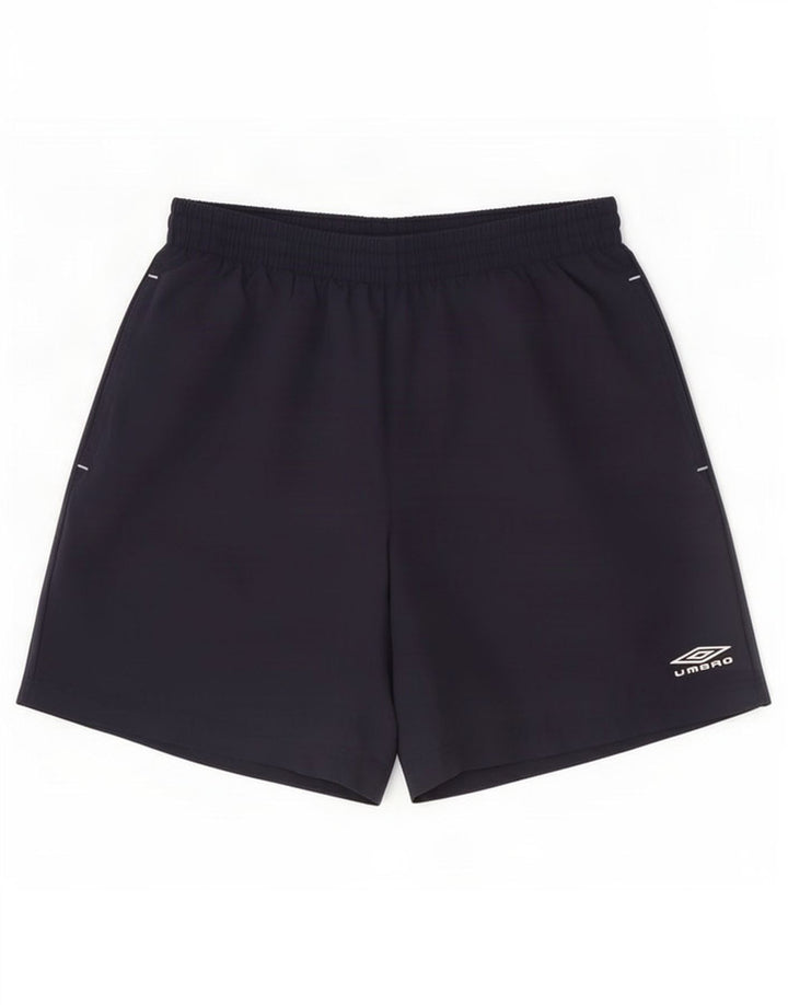 Umbro Mens Sport Shorts Médio Azul Marinho Poliéster