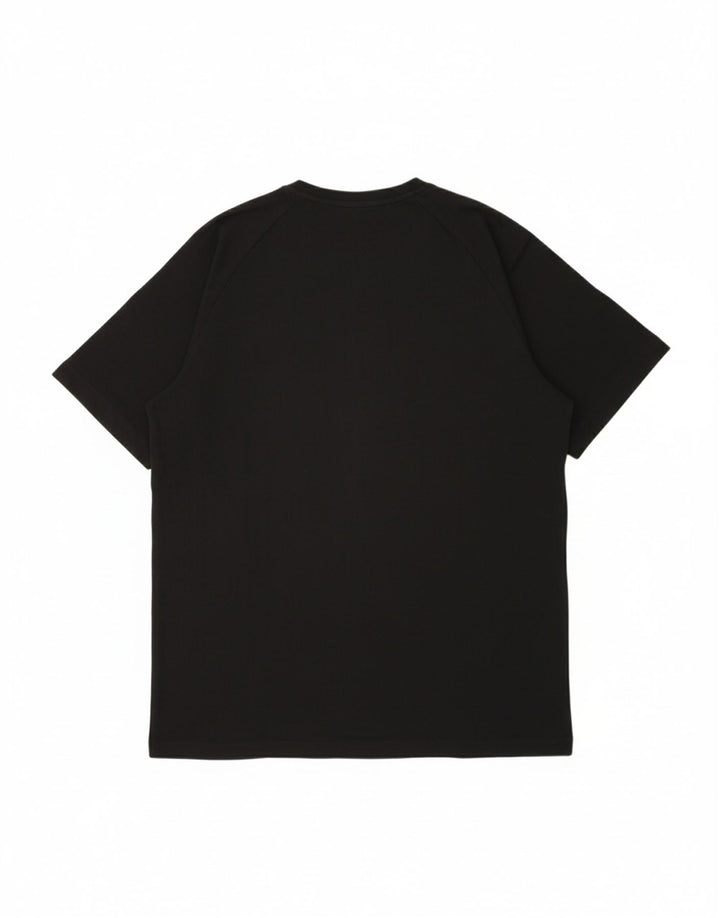 Camiseta Adidas Masculina Climalite Top Médio Algodão Preto