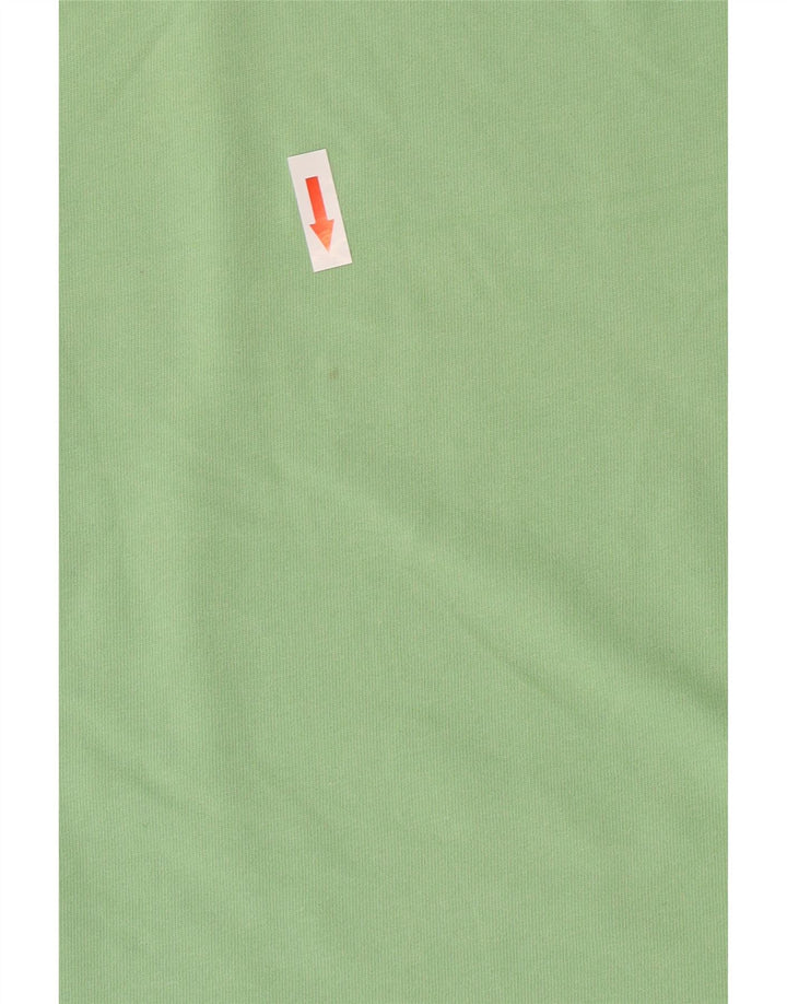 Camiseta masculina Fat Face Top grande algodão verde
