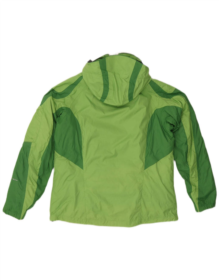 Jaqueta corta-vento feminina Columbia Interchange UK 16 grande verde