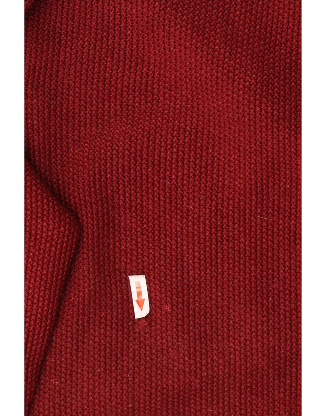 Suéter masculino Trussardi Jeans com gola redonda, vermelho médio