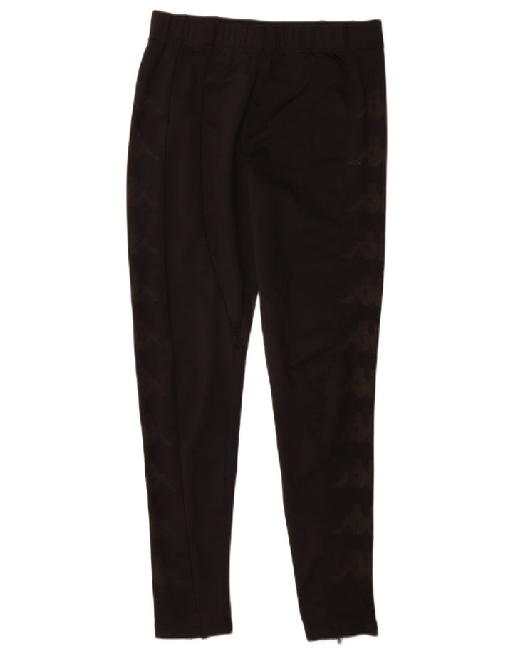 Leggings Kappa Feminino UK 10 Pequeno Preto