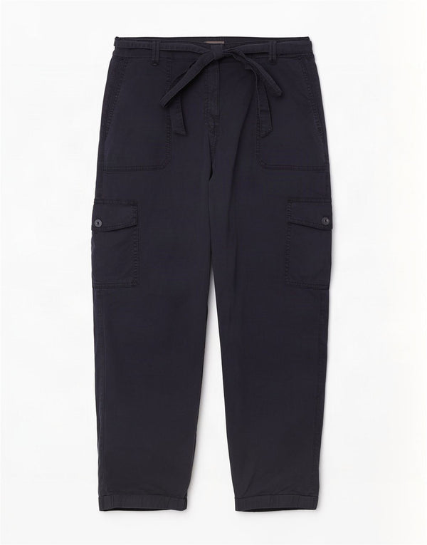 Calça cargo feminina de cintura alta Marks & Spencer Reino Unido 16 grande W36 L28 marinho B